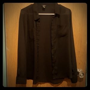 Black Button Down Shirt